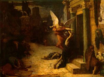 Jules-Elie Delaunay : The Plague of Rome